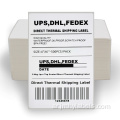 4x6 Fanfold UPS Direct Transfer Transfer Label